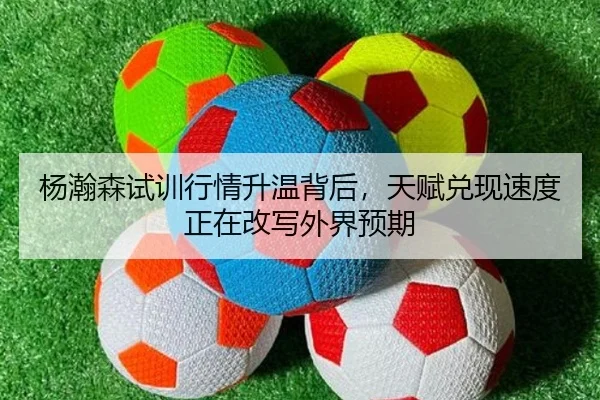 杨瀚森试训行情升温背后，天赋兑现速度正在改写外界预期（kaiyun）